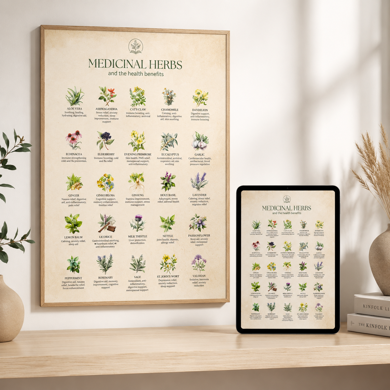 Medicinal Herbs
Poster (A4)